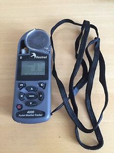 Kestrel 4000 Pocket Weather Tracker Bluetooth grau/grey