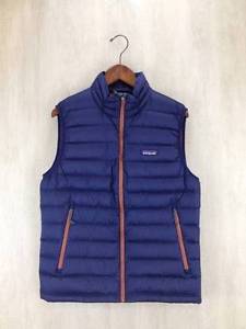 patagonia  down sweater vest / S / nylon / NVY / 84622 (USED)