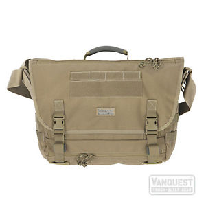 Vanquest SKITCH 15 Messenger Satchel Bag Coyote Tan