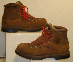 By Fabiano Tan Leather Mountain Climbing Boots Size 10