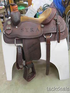 Reinsman Roping Saddle 14 1/2" Lightly Used Fancy Model!