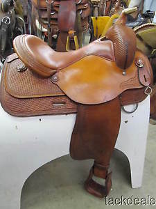 Circle Y Reining Reiner All Around Saddle 16" Lightly Used