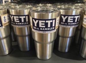 Yeti 30oz Premium Stainless Steel Rambler. Lot 50 Pieces