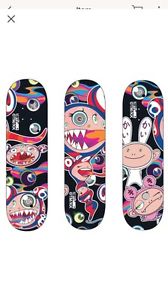 Takashi Murakami X ComplexCon Skate decks Set Of 3