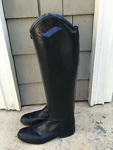 Der-Dau Custom Dressage Boots Navy