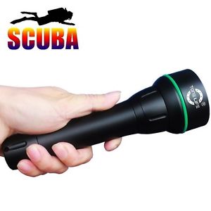 Tonelife 3000Lm Scuba Diving Light 3xCree Led Dive Torch Underwater 492ft 150m