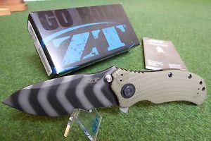 Zero Tolerance ZT-0301 Strider Onion Folder S30VN Stahl Tiger Stripe G10 Griff