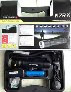 Zweibrüder LED Lenser M7RX M7R X BATTERIA Torcia elettrica Xtreme led potenza