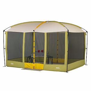 Outdoor Screen House Magnetic Door Camping Shelter Canopy Tent Insect Proof