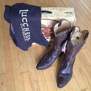 Lucchese Ostrich Boots