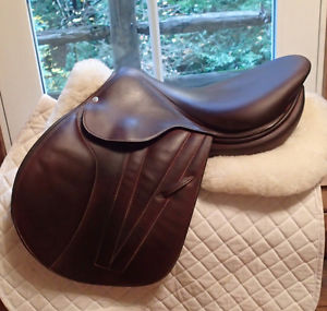 17" Butet Premium Saddle - Full Calfskin - 2014 - L Seat - 1.75 Flaps - 4.25"
