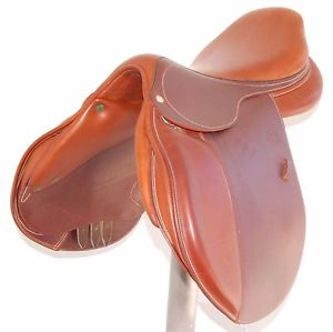 17.5" DEVOUCOUX BIARRITZ H SADDLE (S33005903) NEW SADDLE FROM 2015!! - XVD