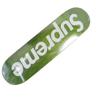 SUPREME Logo Deck GREEN FREE