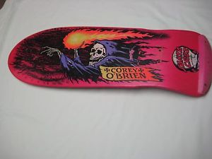 Vintage Santa Cruz Corey O'Brien skateboard deck reaper