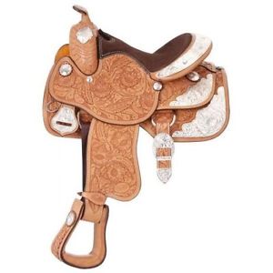 Silver Royal Saddle Western Youth Grand Majestic Show 12" Light SR8712C1