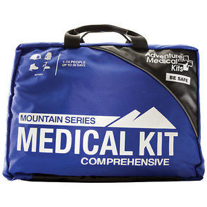 Adventure Medical Kits Comprehensive Medical Kit, Mountain Series, Blue/Black