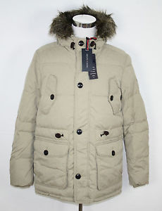 TOMMY HILFIGER Veste Doudoune Manteau LIAM PARKA beige Gr. L