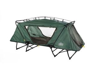 Kamp-Rite Oversize CAMPING Tent Cot 210D Sturdy Aluminum Frame Green NEW