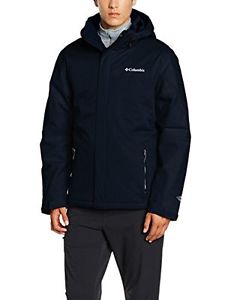 Columbia Mountain Everett Collegiate-Giacca da uomo, colore: blu scuro, taglia: