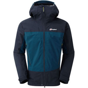 Berghaus Extrem Hagshu Shell Mens Jacket Coat - Poseidon Dusk All Sizes