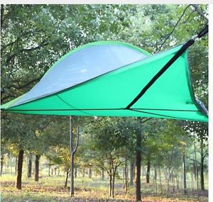 Camping Hammock Jungle Tent Survival Hiking Army Military 2 Person Tree House