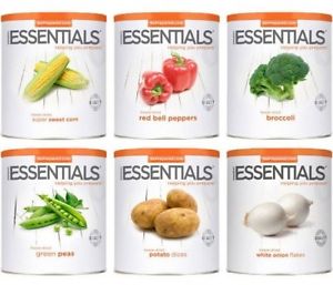 Emergency Essentials Freeze-Dried Vegetable Chef Combo, 6 Count