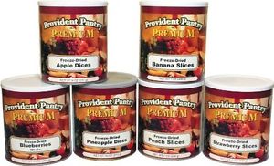 Provident Pantry? Freeze Dried Fruit Favorites Combo 6 cans