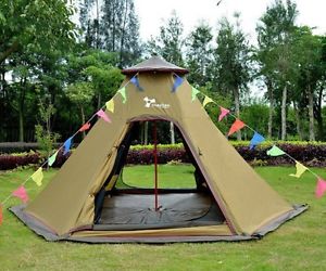 3-4P New Arrivel Indiana Hiking Camping Tent Outdoor Pergalo Canopy