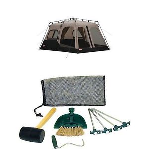 Coleman 8-Person Instant Tent (14'x10') and Coleman Tent Kit New