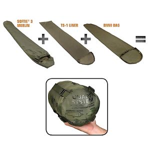 94600 Snugpak Quart All Weather Sleep System - Olive