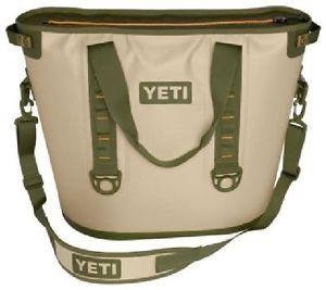 YETI HOPPER 40 SOFT SIDE FIELD TAN/BLAZE ORANGE*BRAND NEW*!PORTABLE COOLER***