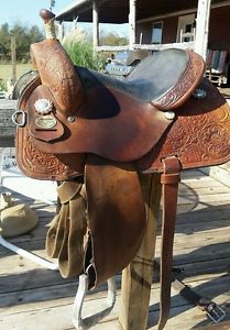 Marlene Eddleman by Circle Y 13" barrel saddle