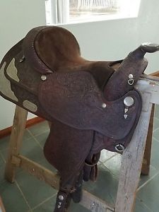 Circle Y Western Pleasure Equitation Show 16 inches Saddle