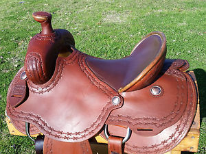 16" Teskey's Ranch Roping Saddle (Made in Texas)