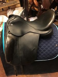 Trilogy Verago Dressage Saddle-18" Seat MW-Gently Used