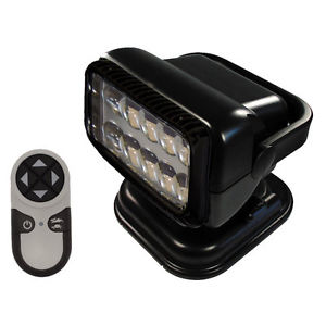 Golight Portable RadioRay LED Black with Wireless Hand-Held Remote