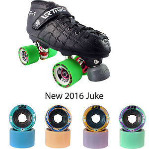 Luigino Vertigo F1 Pilot Falcon Atom Juke - Roller Derby Quad Speed Skates