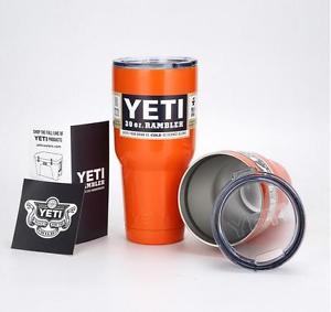 25PC Yeti Rambler 30oz Green Stainless Steel Tumbler Insulated Coffice Mug Cup