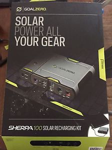 GoalZero Sherpa 100 Solar Recharging Kit