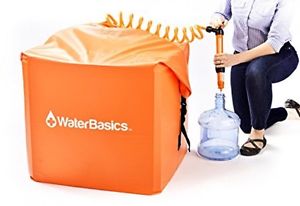 WaterBasics 67262 Emergency Water Storage Kit With Filter RED Line Series II,