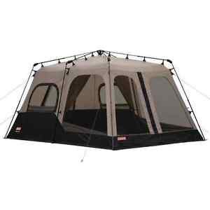 Coleman 2000018295 8-Person Instant Tent, Black (14x10 Feet)