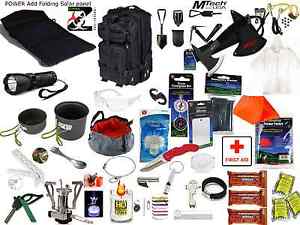 Survival kit backpack Camping Emergency bugout disaster preparedness tactical