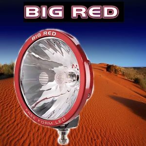 Big Red 220mm Free Form 3 x 10W XML Cree LEDs 6000k Driving Lights BR9000