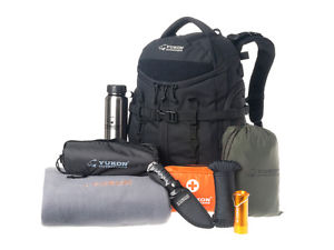 Yukon Outfitters Trident Backpack with Disaster Kit Bundle