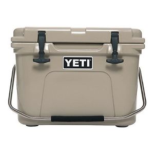 *NEW* Yeti Roadie 20 Quart Tan Hard-Side Cooler Tan ! YR20T