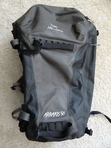 Arcteryx Arrakis 50 Backpack-REG-(Fully Adjustable),Waterproof, Canada, Rare