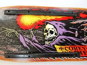 Vintage original Santa Cruz Corey O'Brien skateboard deck skull very rare