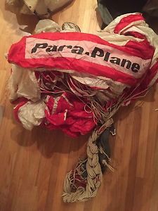 Vintage Unmodified Para-Flite PARA PLANE skydiving parachute Canopy