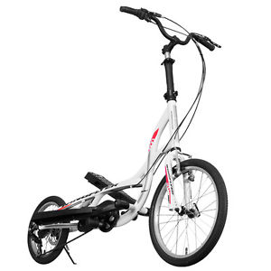 WingFlyer Zike Z600 Elliptical Stepper Scooter Hi-Gloss White - Free Shipping!