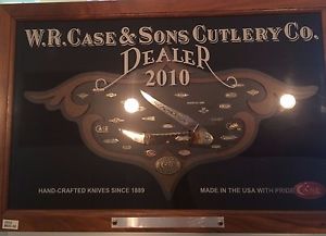 CASE KNIVES - FREE SHIPPING - 2010 CASE DEALERS DISPLAY - RARE